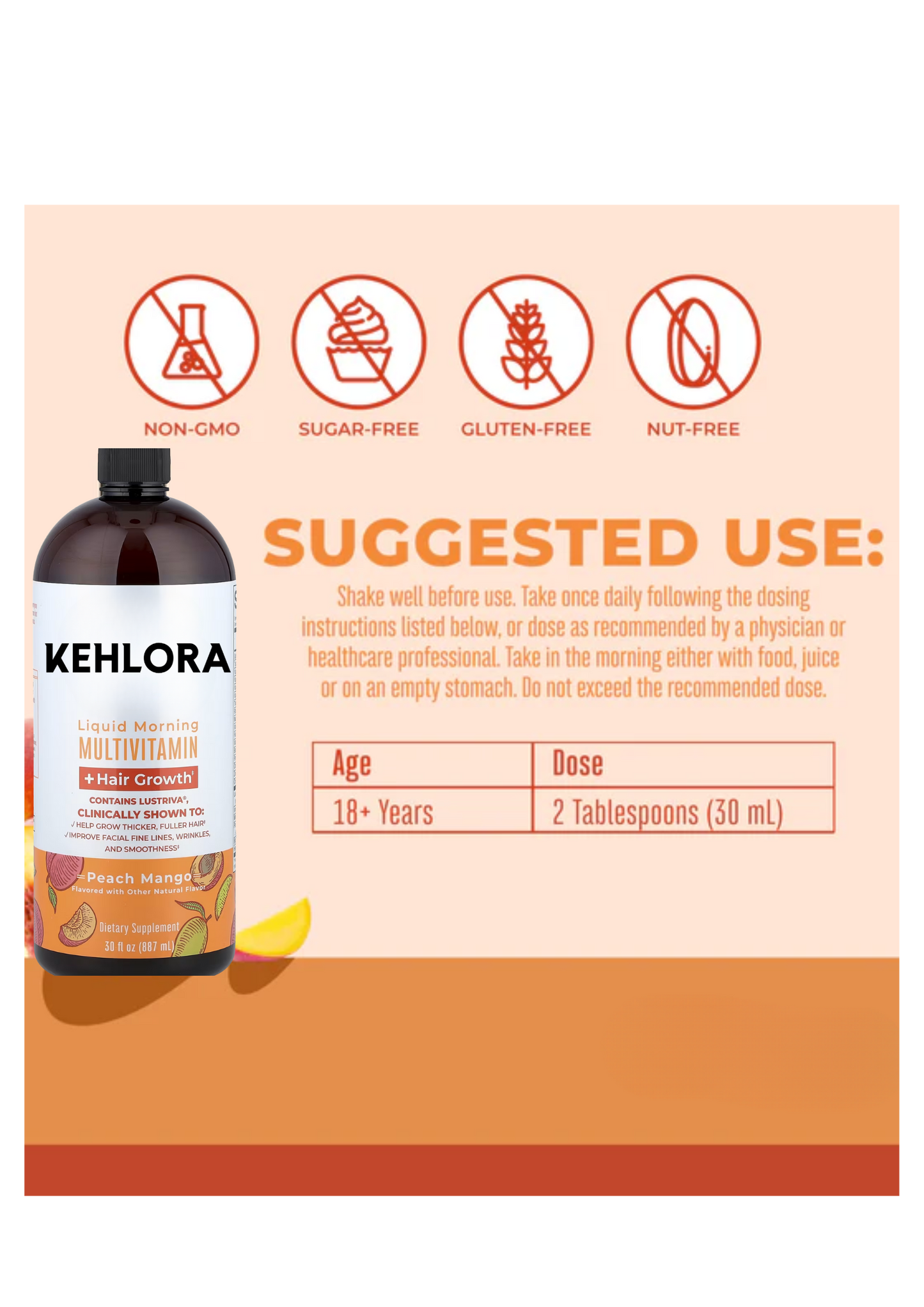 KehLora Hair Growth Multivitamin